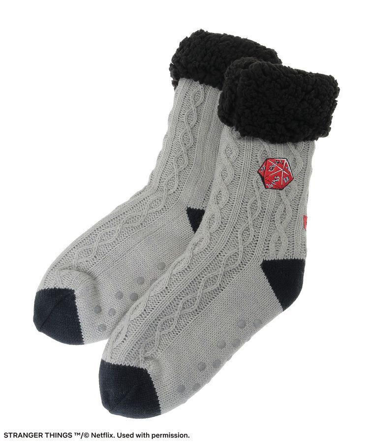 Green Parks「■STRANGER THINGS&times;MINNETONKA 裏ボア刺繍ソックス」|その他|
