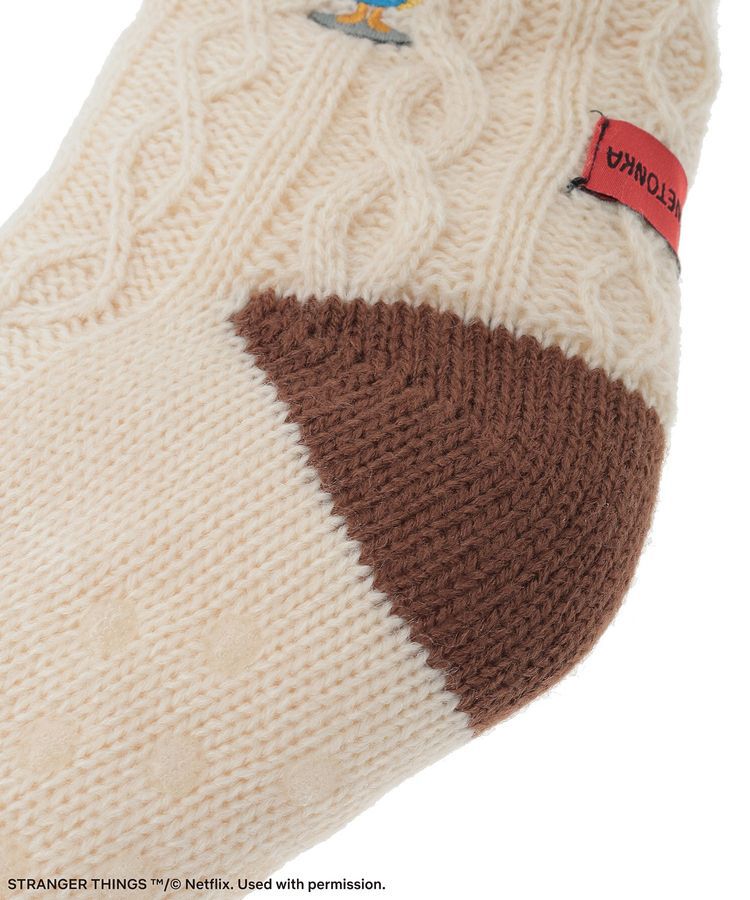 Green Parks「■STRANGER THINGS&times;MINNETONKA 裏ボア刺繍ソックス」|その他|