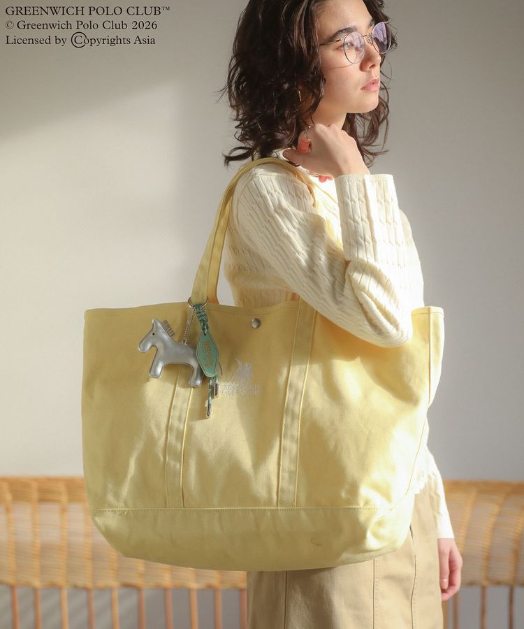 Green Parks「GREENWICH POLO CLUB(TM)トート」|トートバッグ|Yellow