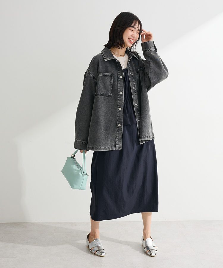 Green Parks「デニムシャツブルゾン」|テーラードジャケット|