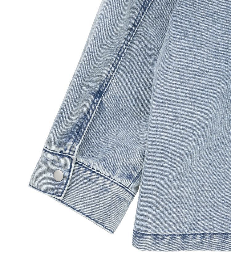 Green Parks「デニムシャツブルゾン」|テーラードジャケット|