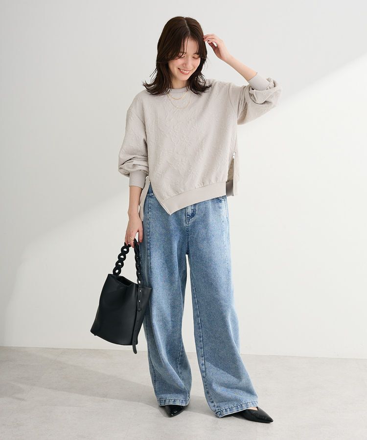 Green Parks「コクーンシルエットデニムパンツ」|デニム|