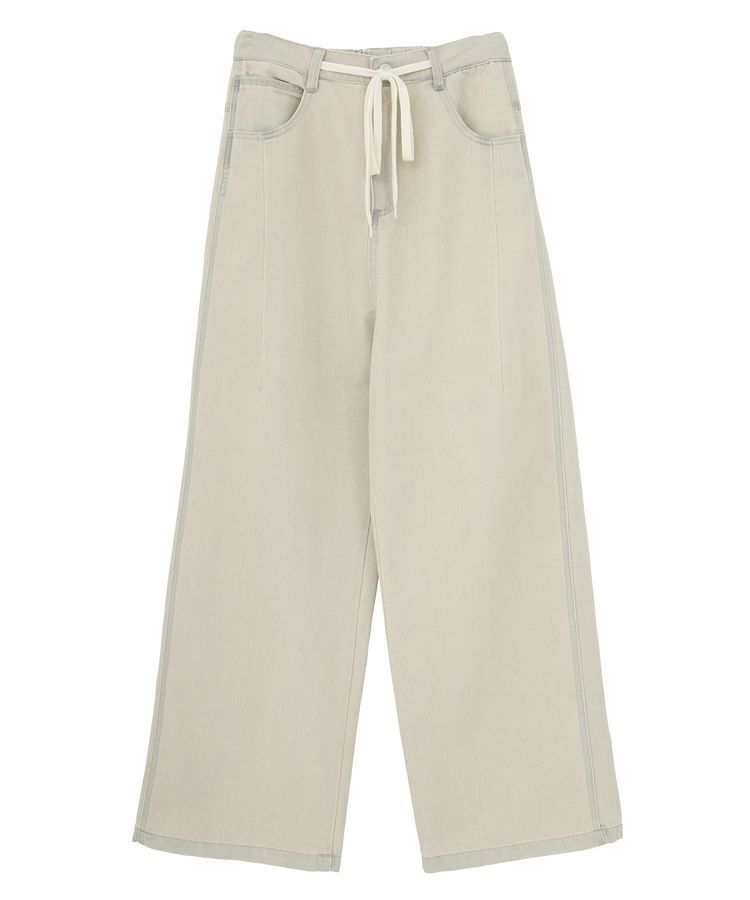 Green Parks「コクーンシルエットデニムパンツ」|デニム|