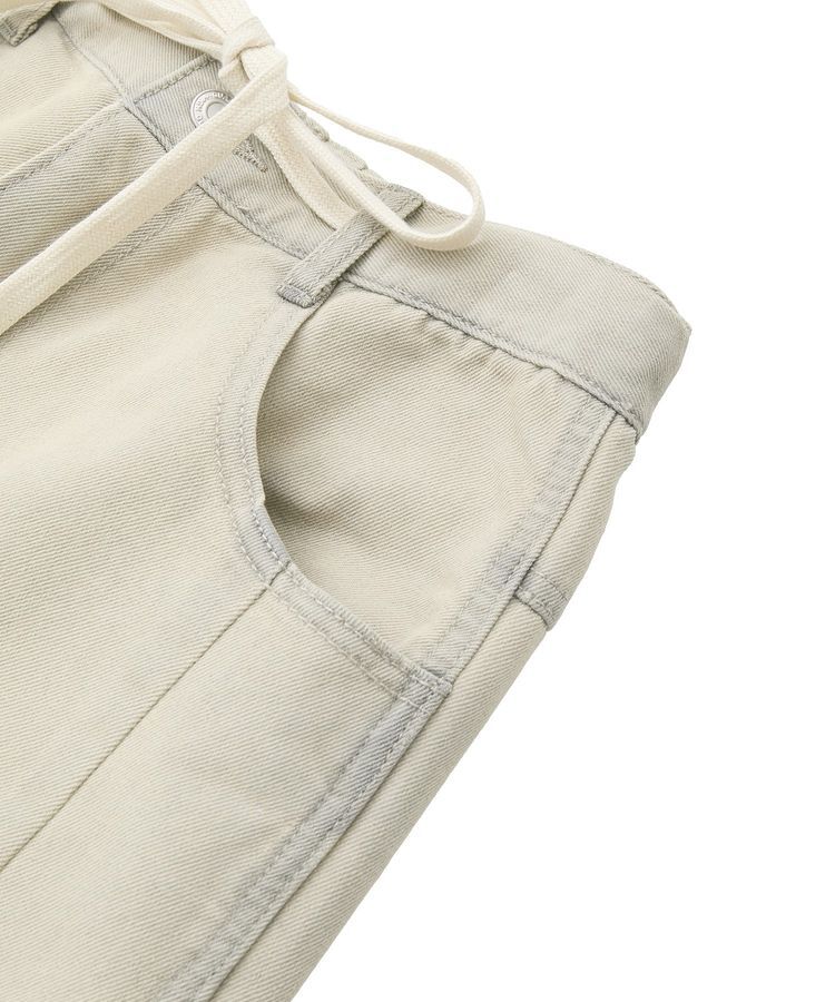 Green Parks「コクーンシルエットデニムパンツ」|デニム|