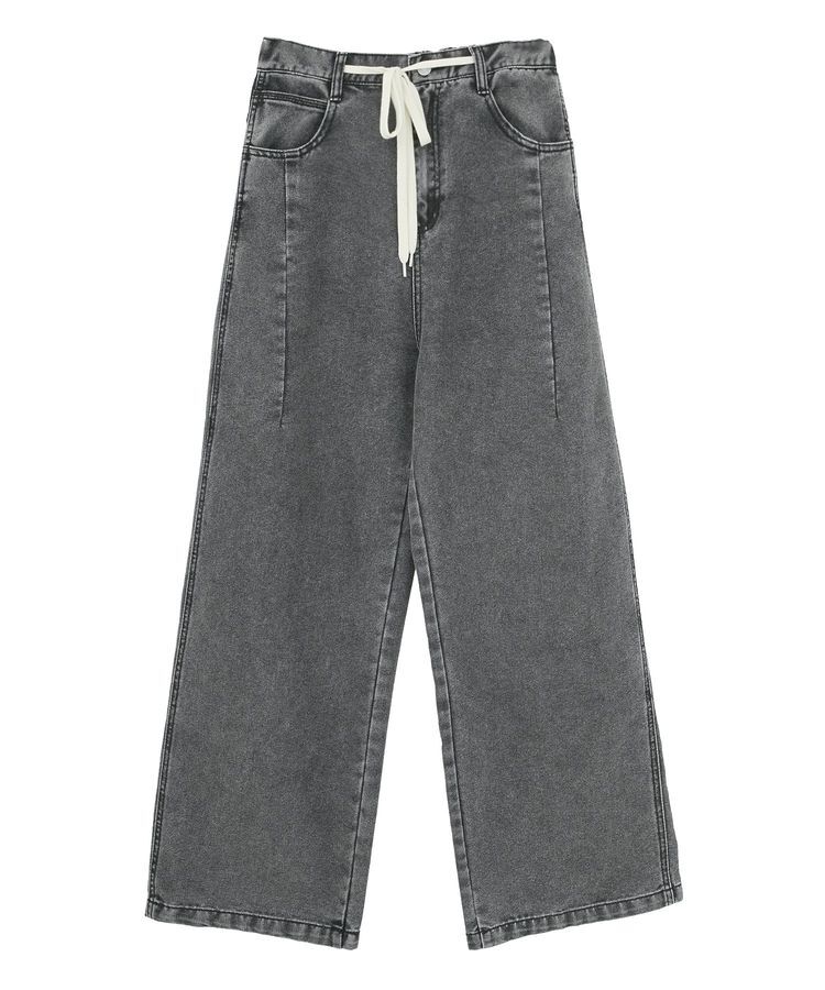 Green Parks「コクーンシルエットデニムパンツ」|デニム|