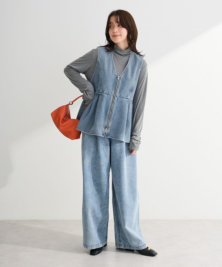 Green Parks「デニムペプラムジレ」|その他|