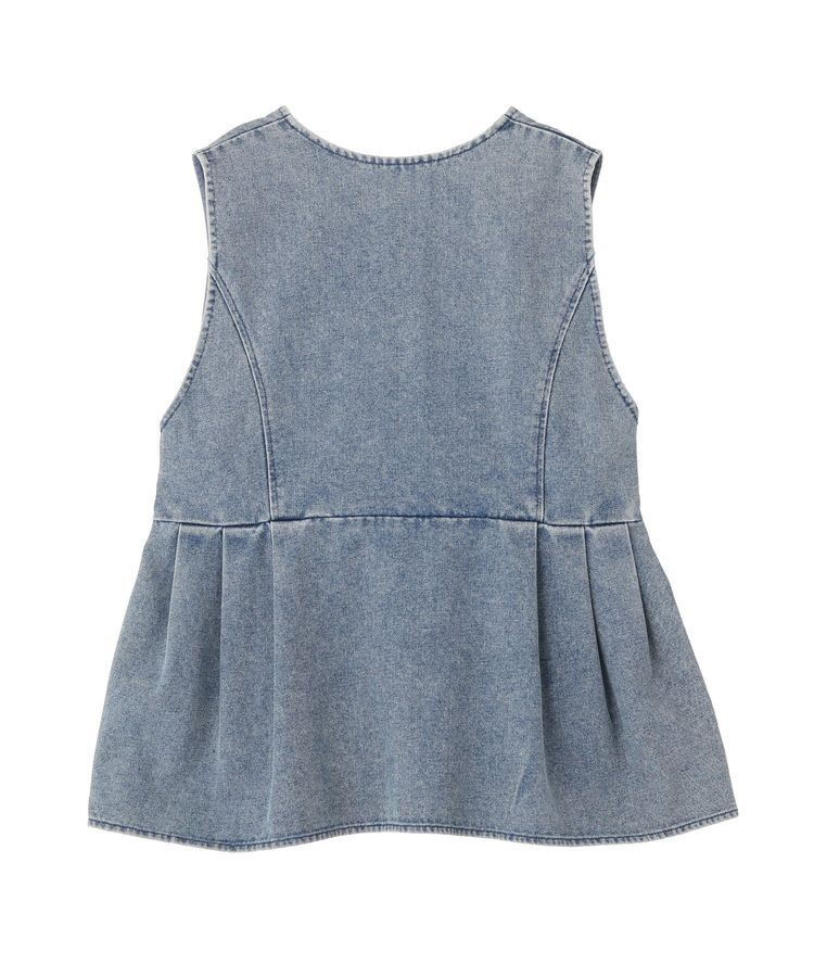 Green Parks「デニムペプラムジレ」|その他|