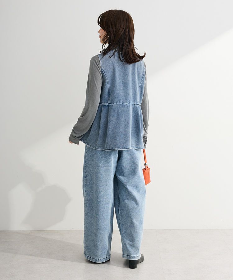 Green Parks「デニムペプラムジレ」|その他|