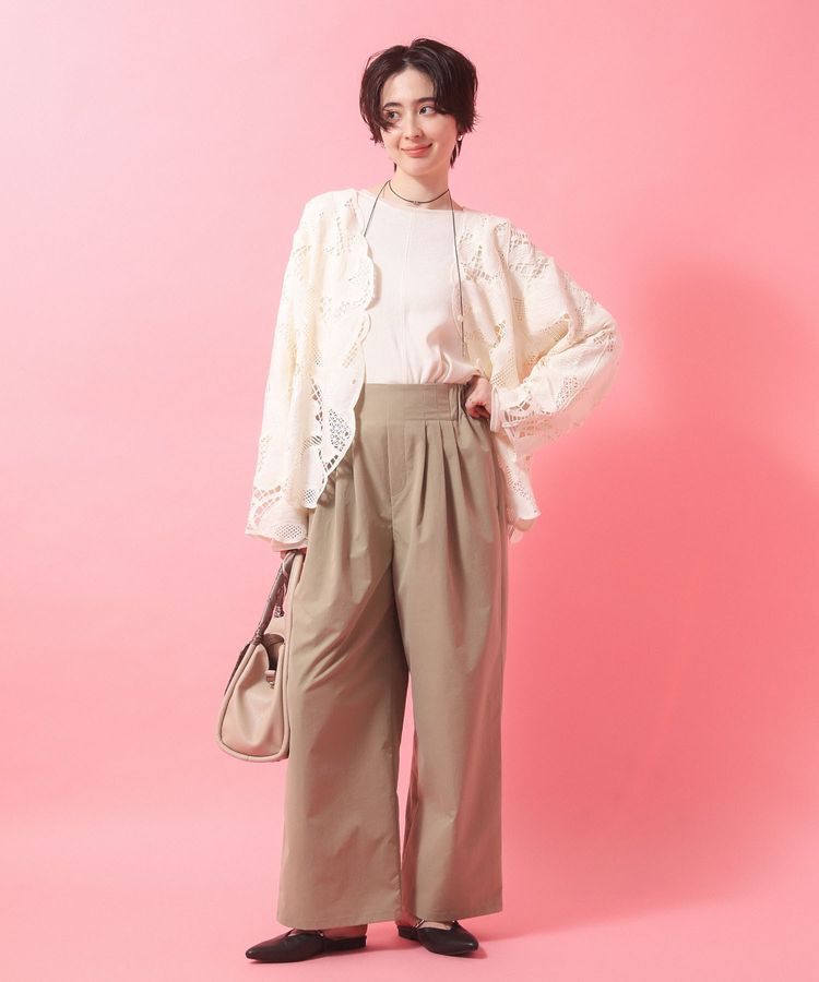 Green Parks「【楽しゃれUV】ツータックイージーパンツ」|その他|