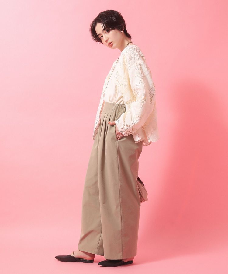 Green Parks「【楽しゃれUV】ツータックイージーパンツ」|その他|