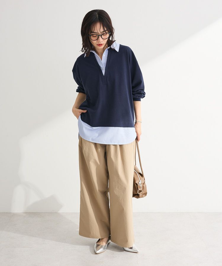 Green Parks「【楽しゃれUV】ツータックイージーパンツ」|その他|