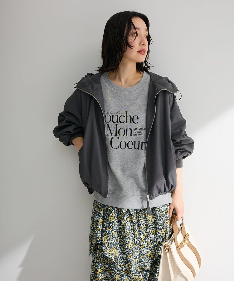 Green Parks「撥水加工フード付ブルゾン」|ブルゾン・スタジャン|Gray