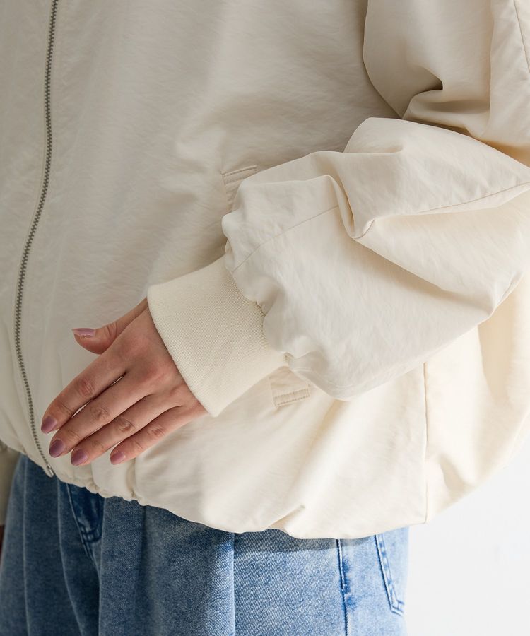 Green Parks「撥水加工フード付ブルゾン」|ブルゾン・スタジャン|