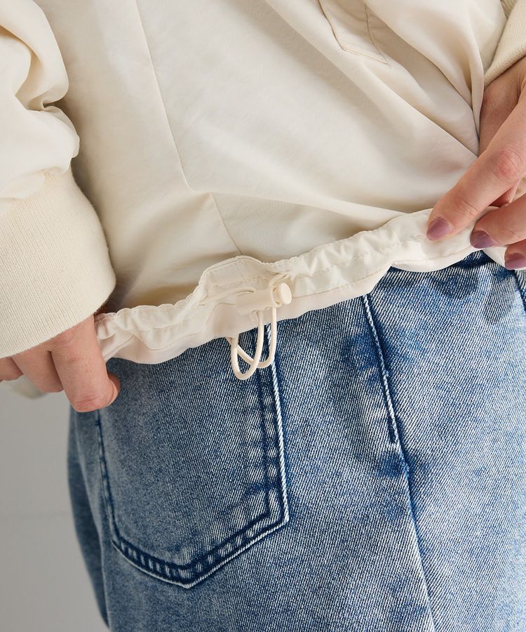 Green Parks「撥水加工フード付ブルゾン」|ブルゾン・スタジャン|