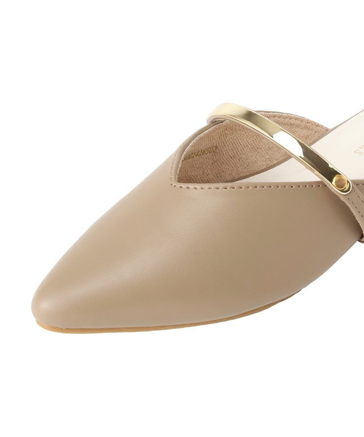 Green Parks「Vカットメタルパーツミュール」|その他|