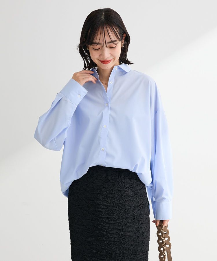 Green Parks「イージーケア抜け衿シャツ」|シャツ・ブラウス|