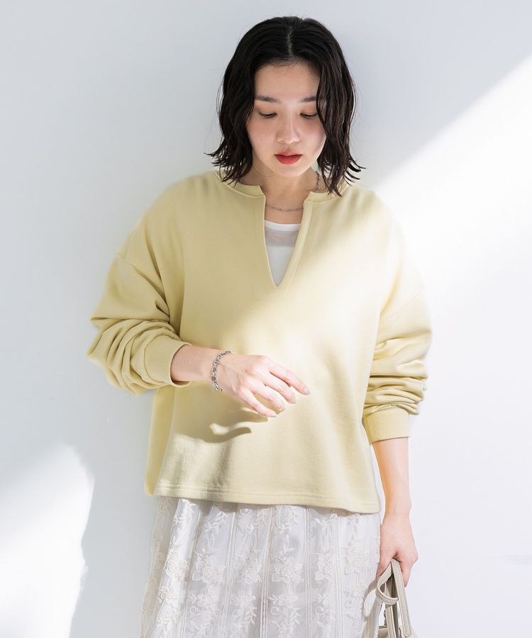 Green Parks「SET2点 深Vネック裏毛+プルオーバー」|スウェット・ジャージ|