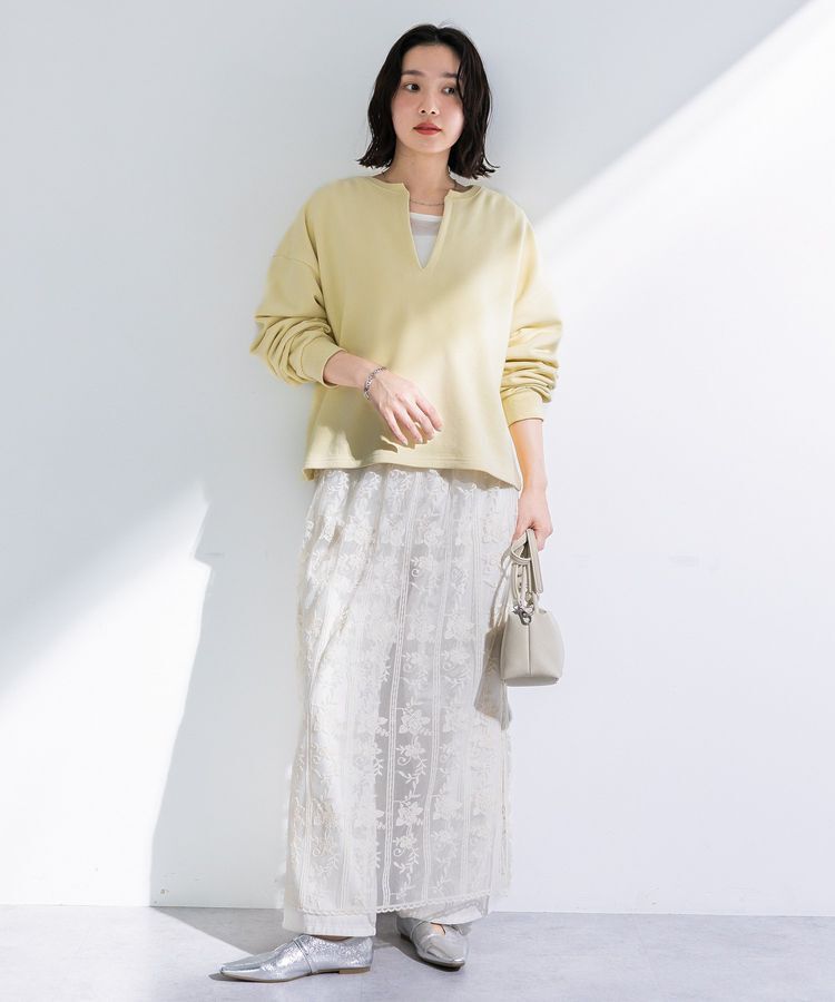 Green Parks「SET2点 深Vネック裏毛+プルオーバー」|スウェット・ジャージ|