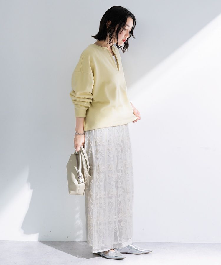 Green Parks「SET2点 深Vネック裏毛+プルオーバー」|スウェット・ジャージ|