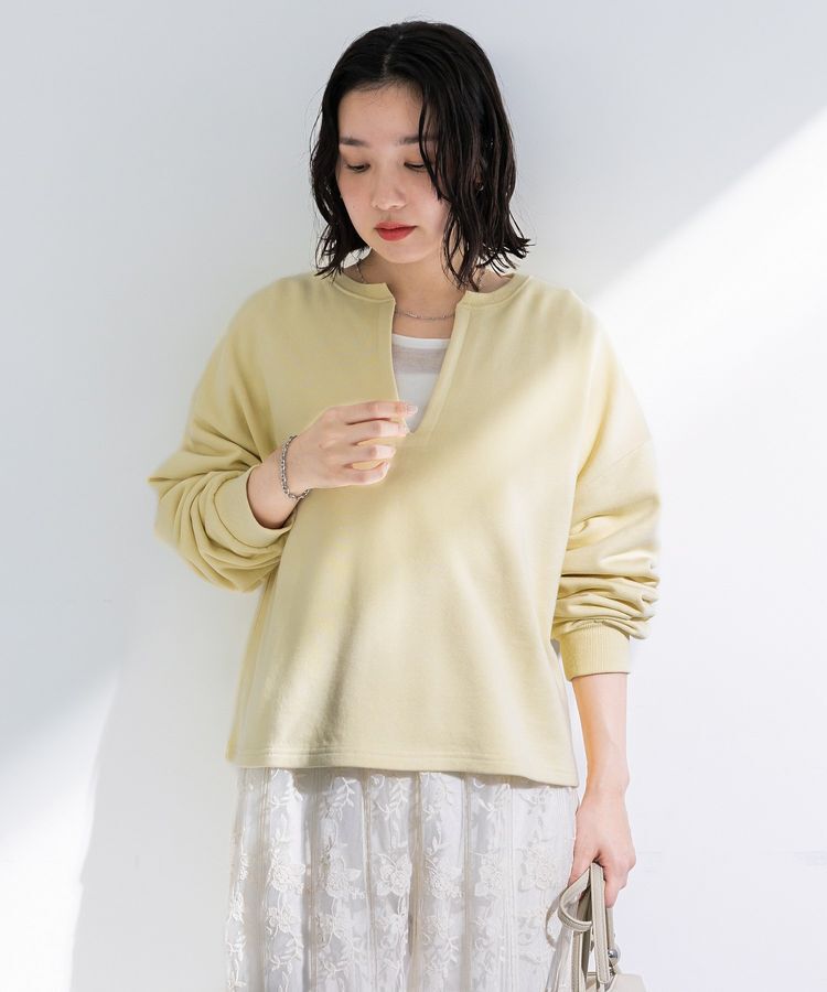 Green Parks「SET2点 深Vネック裏毛+プルオーバー」|スウェット・ジャージ|