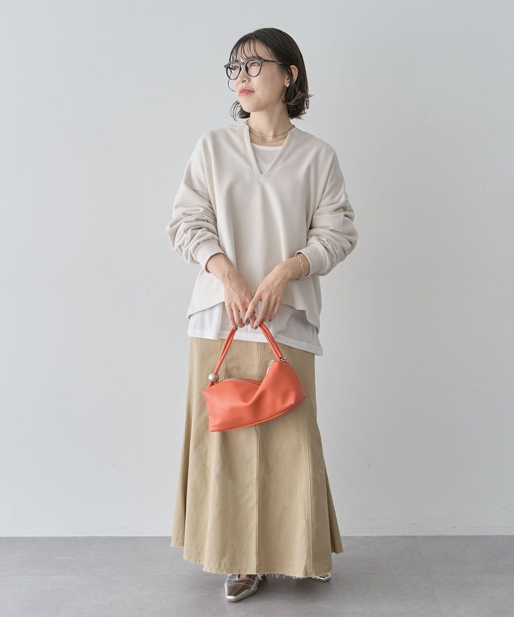 Green Parks「SET2点 深Vネック裏毛+プルオーバー」|スウェット・ジャージ|