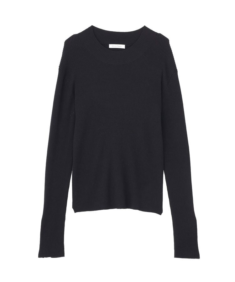 Green Parks「袖口金釦リブニットプルオーバー」|ニット・セーター|