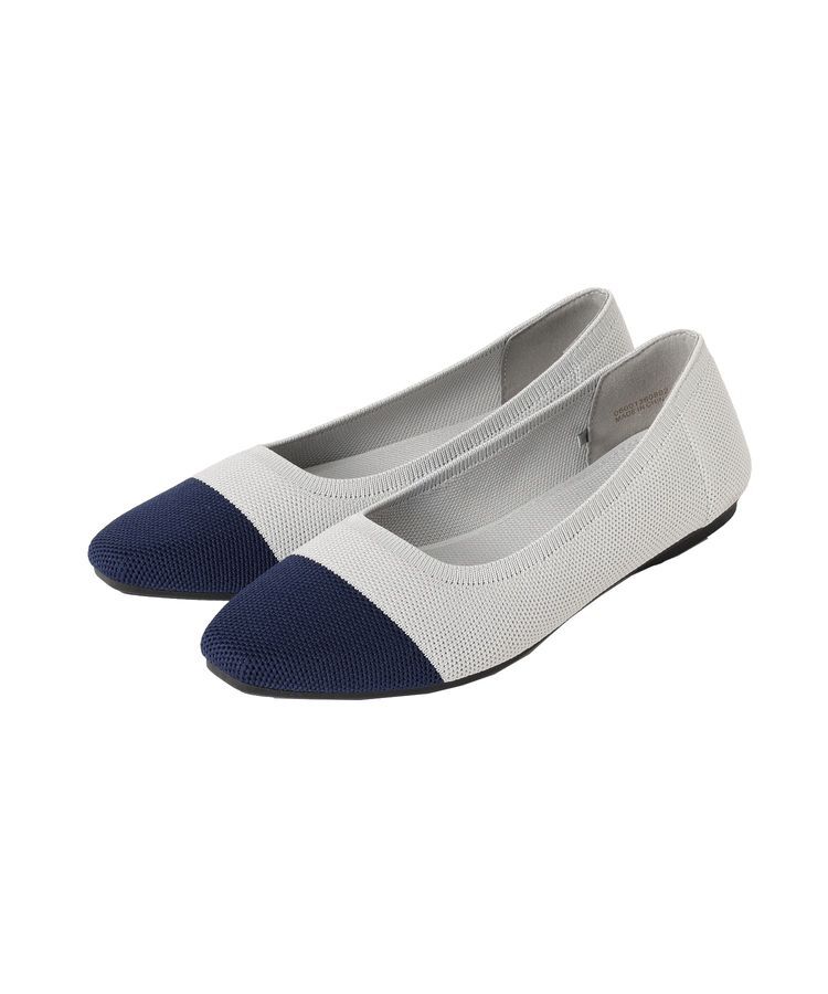 Green Parks「洗えるニットパンプス」|パンプス|Gray