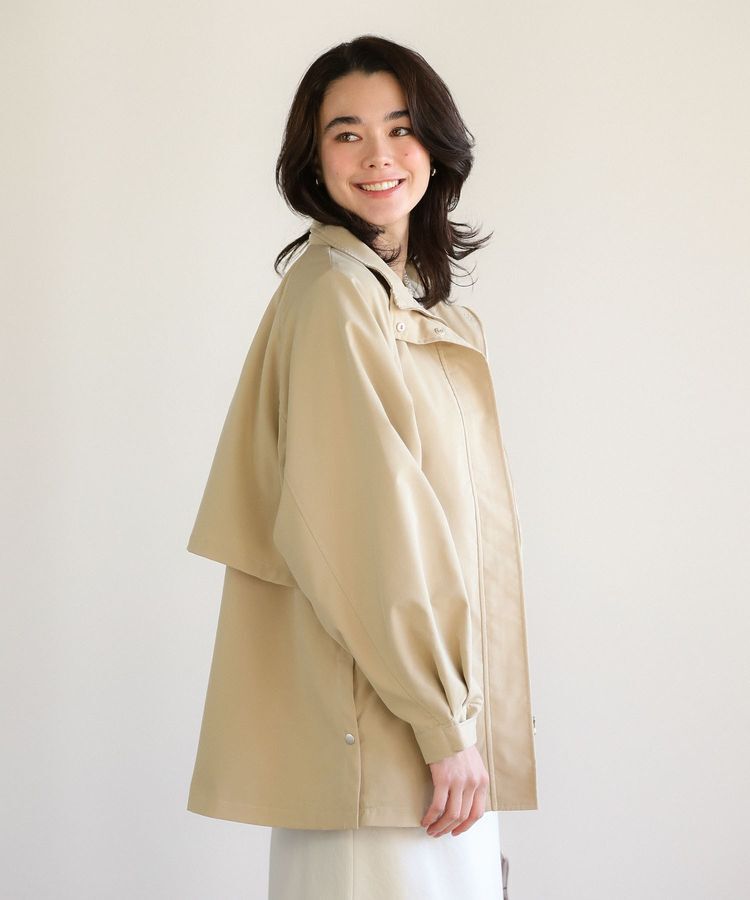 Green Parks「撥水加工Aラインマウンテンパーカー」|ブルゾン・スタジャン|