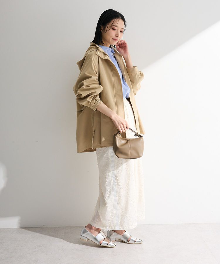 Green Parks「撥水加工Aラインマウンテンパーカー」|ブルゾン・スタジャン|