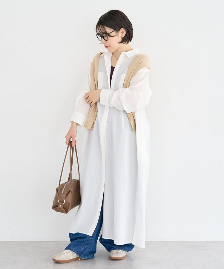 Green Parks「ウエストタックコクーンデニムパンツ」|デニム|