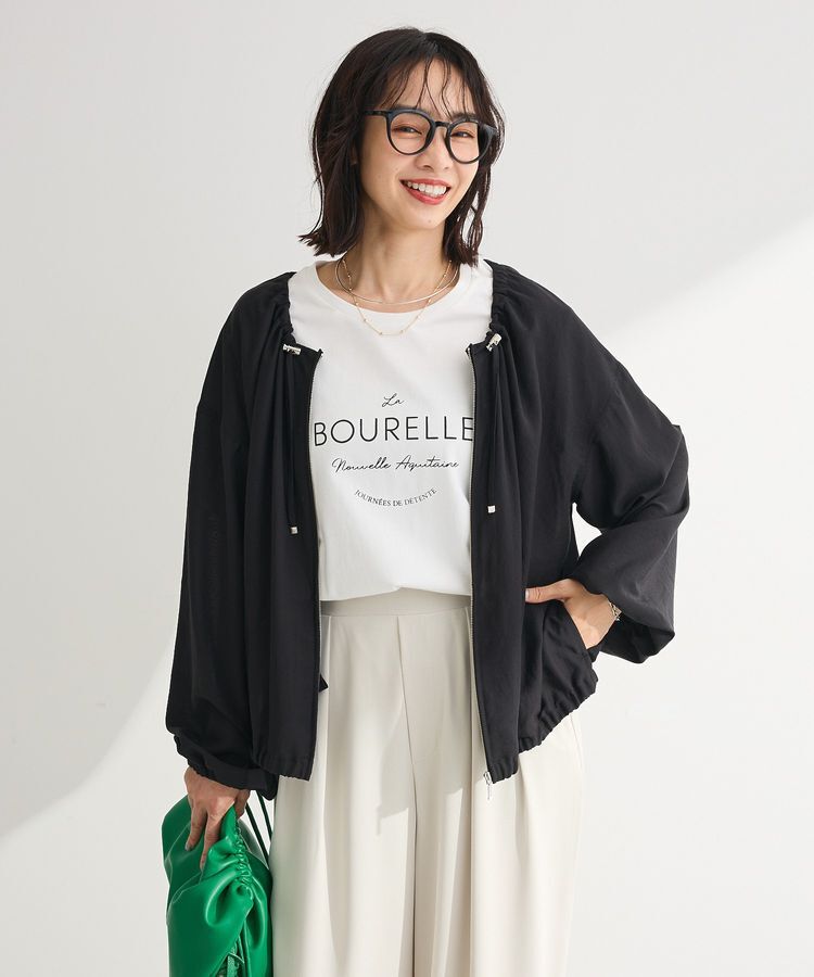 Green Parks「ドロストネックシアーブルゾン」|ブルゾン・スタジャン|