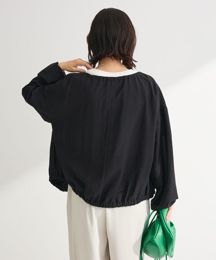 Green Parks「ドロストネックシアーブルゾン」|ブルゾン・スタジャン|