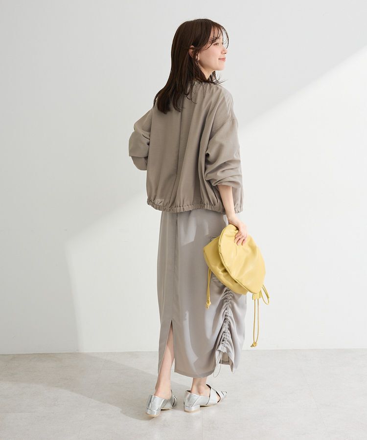 Green Parks「ドロストネックシアーブルゾン」|ブルゾン・スタジャン|