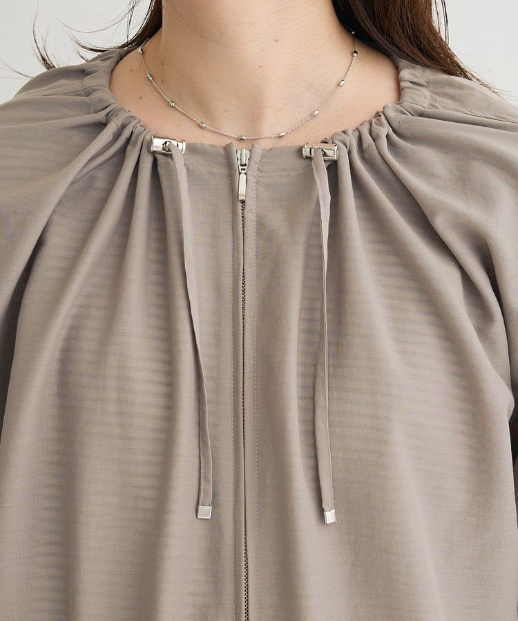 Green Parks「ドロストネックシアーブルゾン」|ブルゾン・スタジャン|