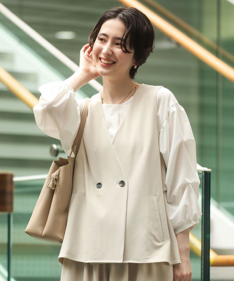 Green Parks「イージーケアバックフリルジレ」|その他|