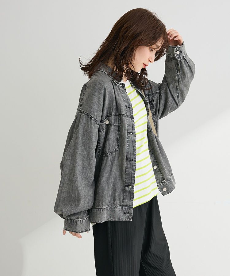 Green Parks「シアーデニムシャツGジャン」|シャツ・ブラウス|