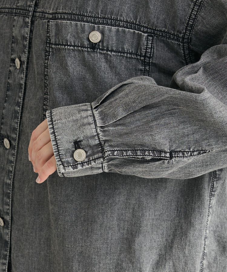 Green Parks「シアーデニムシャツGジャン」|シャツ・ブラウス|