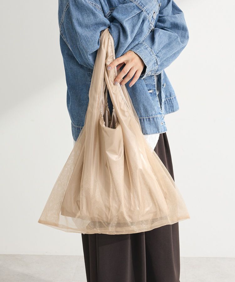 Green Parks「チュールレイヤードポケッタブルバッグ」|ショルダー・メッセンジャー|