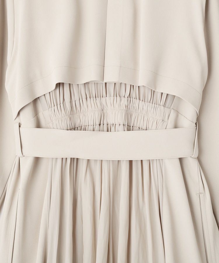 YECCA VECCA「【UVカット/花粉ガード】素材MIXトレンチコート」|トレンチコート|