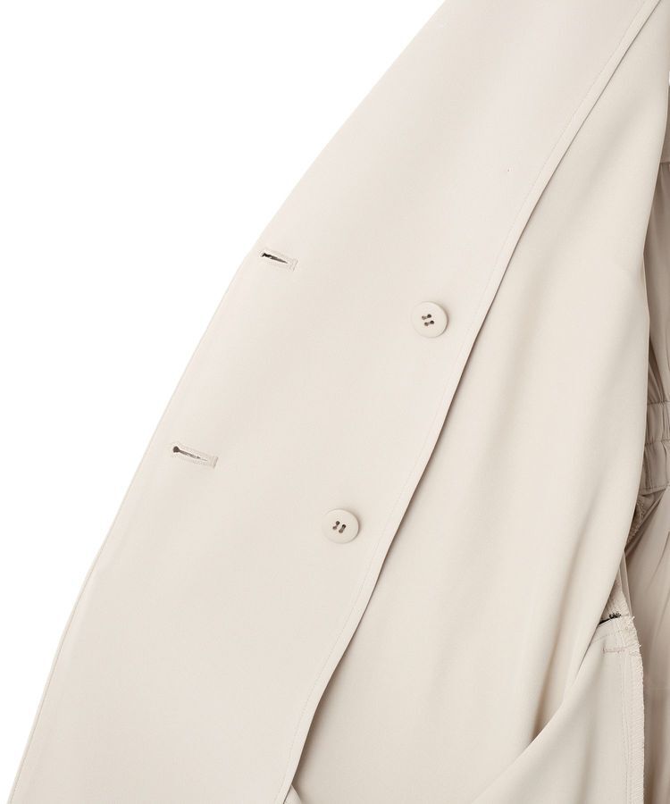 YECCA VECCA「【UVカット/花粉ガード】素材MIXトレンチコート」|トレンチコート|