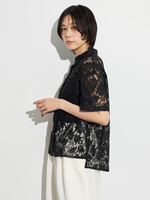 GARAGE OF GOOD CLOTHING「コードレースブラウス」|シャツ・ブラウス|