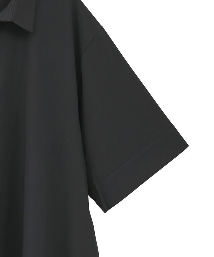GARAGE OF GOOD CLOTHING「無地アシンメトリー７分袖ワンピース」|ワンピース|