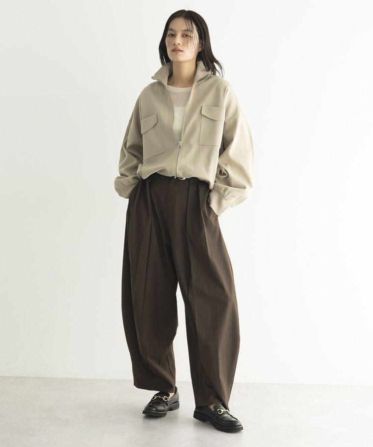 GARAGE OF GOOD CLOTHING「総針ニットWzipブルゾン2」|ブルゾン・スタジャン|