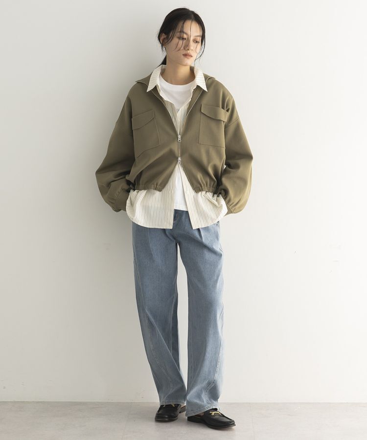 GARAGE OF GOOD CLOTHING「総針ニットWzipブルゾン2」|ブルゾン・スタジャン|