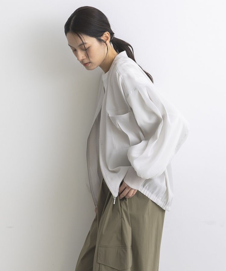 GARAGE OF GOOD CLOTHING「袖口リブシアーブルゾン」|ブルゾン・スタジャン|