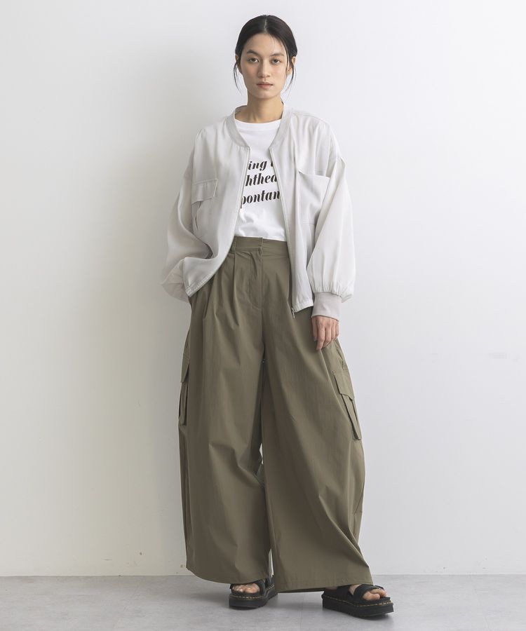 GARAGE OF GOOD CLOTHING「袖口リブシアーブルゾン」|ブルゾン・スタジャン|