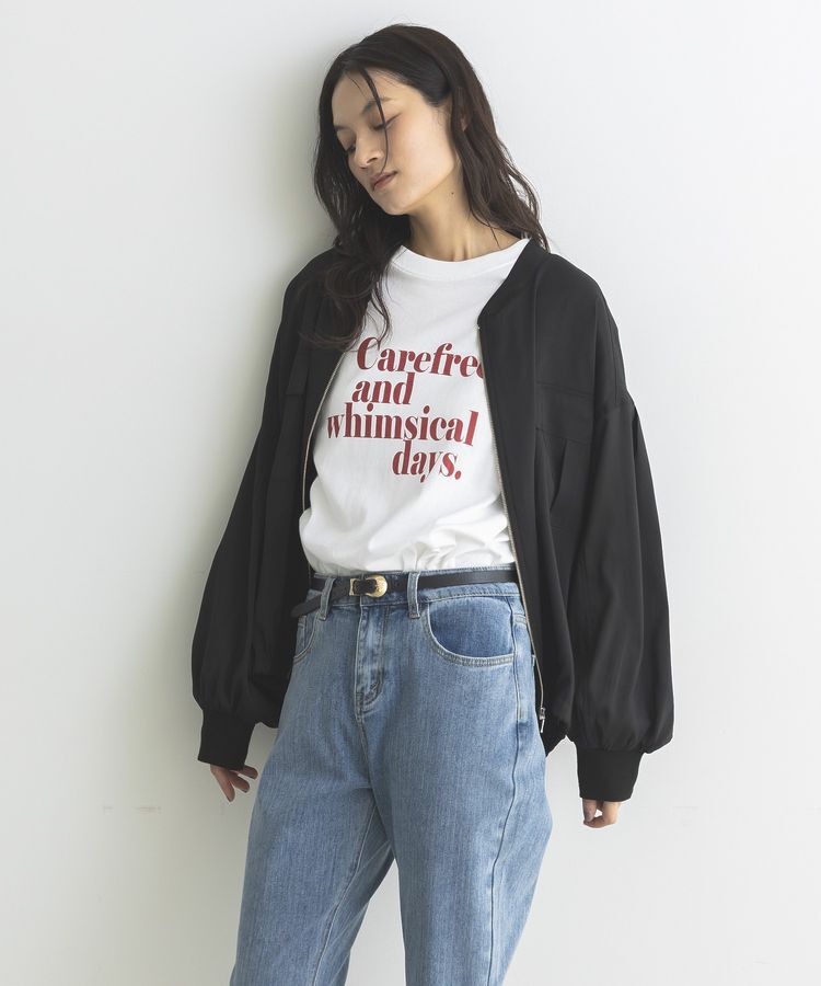 GARAGE OF GOOD CLOTHING「袖口リブシアーブルゾン」|ブルゾン・スタジャン|