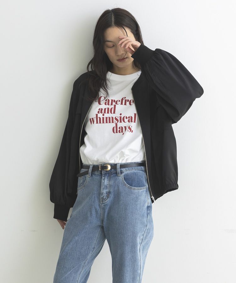 GARAGE OF GOOD CLOTHING「袖口リブシアーブルゾン」|ブルゾン・スタジャン|