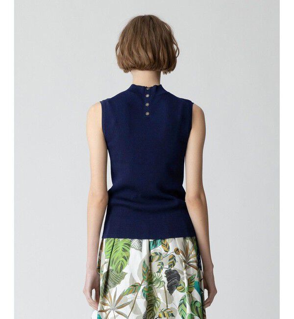 allureville「バック釦ディティールプルオーバー」|ニット・セーター|