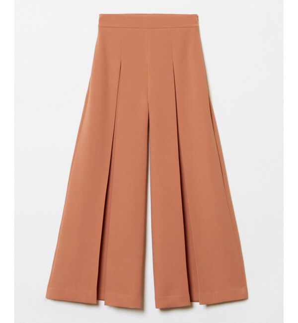 LOULOU WILLOUGHBY「【LOULOU WILLOUGHBY】ジョーゼットタックワイドパンツ」|その他|